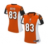 Women's Nike Cincinnati Bengals #83 Tyler Boyd Game Orange Alternate NFL Jersey