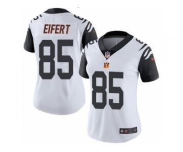 Women's Nike Cincinnati Bengals #85 Tyler Eifert Limited White Rush NFL Jersey