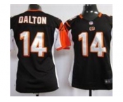 nike women nfl jerseys cincinnati bengals #14 dalton black[nike]