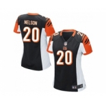 nike women nfl jerseys cincinnati bengals #20 reggie nelson black[nike]