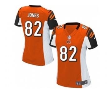 nike women nfl jerseys cincinnati bengals #82 marvin jones orange[nike]