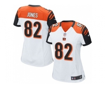 nike women nfl jerseys cincinnati bengals #82 marvin jones white[nike]