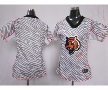 nike women nfl jerseys cincinnati bengals blank [fem fan zebra]