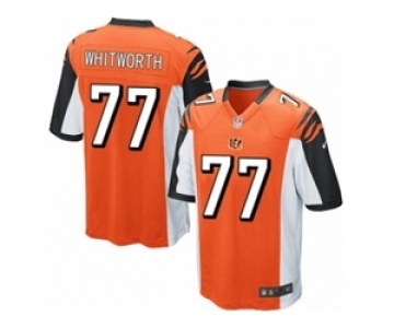 Youth Nike Cincinnati Bengals #77 Andrew Whitworth Orange Alternate NFL Jersey