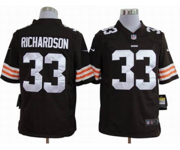 nike nfl jerseys cleveland browns #33 richardson brown[game]