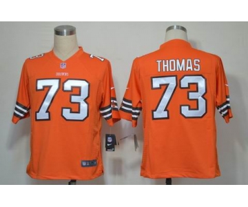 nike nfl jerseys cleveland browns #73 joe thomas orange[Game]