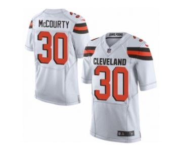 Men Nike Cleveland Browns #30 Jason McCourty Elite White NFL Jersey