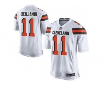 nike nfl jerseys cleveland browns #11 travis benjamin white[Elite][new style]