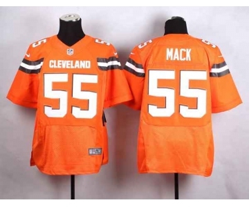nike nfl jerseys cleveland browns #55 mack orange[Elite][new style]