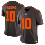 Men's Cleveland Browns #10 Quinshon Judkins Brown 2025 F.U.S.E. Alpha Dawg Limited Football Stitched Jersey Men's Cleveland Browns #10 Quinshon Judkins Brown 2025 F.U.S.E. Alpha Dawg Limited Football Stitched Jersey