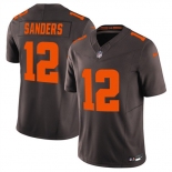 Men's Cleveland Browns #12 Shedeur Sanders Brown 2025 F.U.S.E. Alpha Dawg Limited Football Stitched Jersey Men's Cleveland Browns #12 Shedeur Sanders Brown 2025 F.U.S.E. Alpha Dawg Limited Football Stitched Jersey