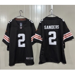 Men's Cleveland Browns #2 Shedeur Sanders Brown 2026 Vapor Limited Football Stitched Jersey Men's Cleveland Browns #2 Shedeur Sanders Brown 2026 Vapor Limited Football Stitched Jersey