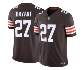 Men's Cleveland Browns #27 Myles Bryant Brown 2026 F.U.S.E. Vapor Limited Football Stitched Jersey