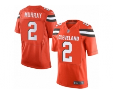 Men's Nike Cleveland Browns #2 Patrick Murray Limited Orange Alternate NFL Jersey