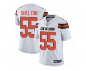 Men's Nike Cleveland Browns #55 Danny Shelton Vapor Untouchable Limited White NFL Jersey