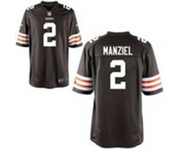 nike nfl jerseys cleveland browns #2 manziel brown[nike limited]
