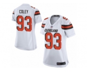 Women Nike Cleveland Browns #93 Trevon Coley Game White NFL Jersey