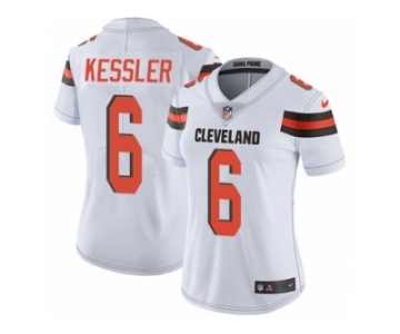 Women's Nike Cleveland Browns #6 Cody Kessler Vapor Untouchable Limited White NFL Jersey