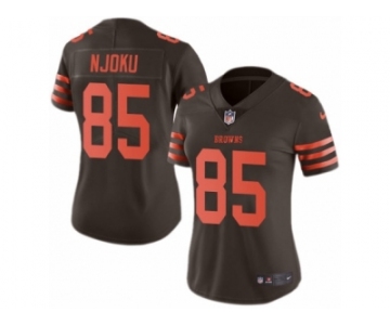 Women's Nike Cleveland Browns #85 David Njoku Limited Brown Rush NFL Jersey