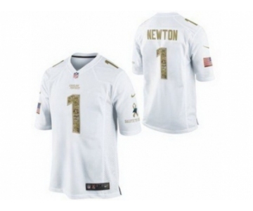 nike nfl jerseys carolina panthers #1 newton white[nike USA]