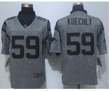 nike nfl jerseys carolina panthers #59 kuechly gray[game]