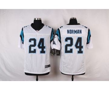 nike nfl jerseys carolina panthers #24 norman white[Elite]