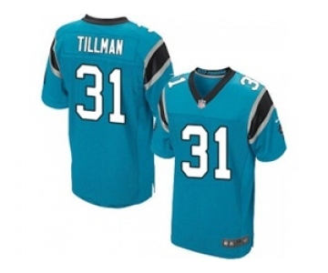 nike nfl jerseys carolina panthers #31 charles tillman blue[Elite]