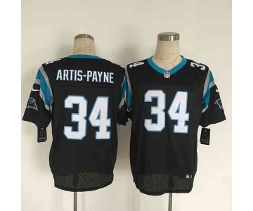 nike nfl jerseys carolina panthers #54 artis-payne black[Elite][artis-payne]