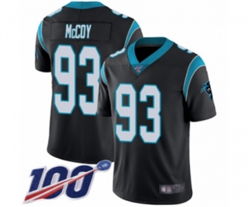 Youth Carolina Panthers #93 Gerald McCoy Black Team Color Vapor Untouchable Limited Player 100th Season Football Jersey