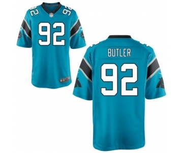 Youth Nike Carolina Panthers #92 Vernon Butler Blue Alternate NFL Jersey