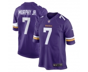 Men's Minnesota Vikings #7 Byron Murphy Jr. Nike Purple NFL Game Jersey