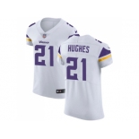 Nike Minnesota Vikings #21 Mike Hughes White Men Stitched NFL Vapor Untouchable Elite Jersey