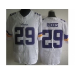 nike nfl jerseys minnesota vikings #29 xavier rhodes white [New Elite]