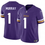 Men's Minnesota Vikings #1 Kyler Murray Purple 2026 F.U.S.E. Vapor Untouchable Limited Stitched Jersey