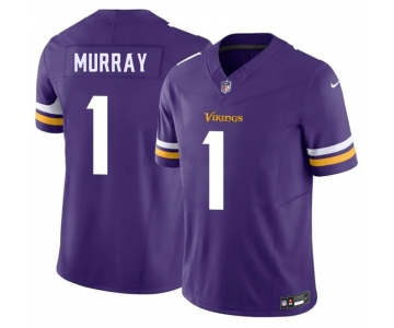 Men's Minnesota Vikings #1 Kyler Murray Purple 2026 F.U.S.E. Vapor Untouchable Limited Stitched Jersey