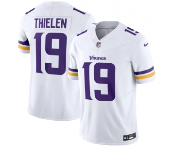 Men's Minnesota Vikings #19 Adam Thielen White 2025 F.U.S.E. Vapor Untouchable Limited Football Stitched Jersey