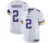 Men's Minnesota Vikings #2 Isaiah Rodgers White 2025 Vapor Limited Football Stitched Jersey