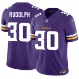 Men's Minnesota Vikings #30 Trayvon Rudolph Purple 2026 F.U.S.E. Vapor Untouchable Limited Football Stitched Jersey