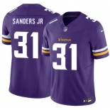 Men's Minnesota Vikings #31 Marcus Sanders Jr Purple 2026 Draft F.U.S.E. Vapor Untouchable Limited Football Stitched Jersey