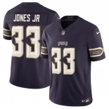 Men's Minnesota Vikings #33 Aaron Jones Sr. Deep Purple 2026 F.U.S.E. Rivalries Collection Limited Football Stitched Jersey Men's Minnesota Vikings #33 Aaron Jones Sr. Deep Purple 2026 F.U.S.E. Rivalries Collection Limited Football Stitched Jersey