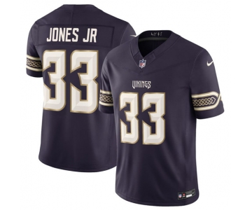 Men's Minnesota Vikings #33 Aaron Jones Sr. Deep Purple 2026 F.U.S.E. Rivalries Collection Limited Football Stitched Jersey