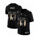 Men's Minnesota Vikings #33 Dalvin Cook Limited Black Statue of Liberty Football Jersey