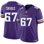 Men's Minnesota Vikings #67 Justin Skule Purple 2025 F.U.S.E. Vapor Untouchable Limited Football Stitched Jersey