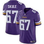 Men's Minnesota Vikings #67 Justin Skule Purple 2025 Vapor Untouchable Limited Football Stitched Jersey