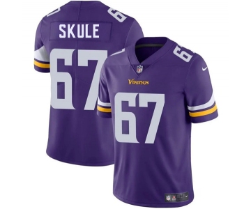 Men's Minnesota Vikings #67 Justin Skule Purple 2025 Vapor Untouchable Limited Football Stitched Jersey