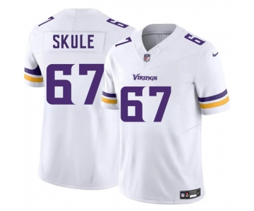 Men's Minnesota Vikings #67 Justin Skule White 2025 F.U.S.E. Vapor Untouchable Limited Football Stitched Jersey