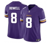Men's Minnesota Vikings #8 Sam Howell Purple 2024 F.U.S.E. Vapor Untouchable Limited Football Stitched Jersey