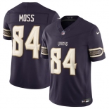 Men's Minnesota Vikings #84 Randy Moss Deep Purple 2026 F.U.S.E. Rivalries Collection Limited Football Stitched Jersey Men's Minnesota Vikings #84 Randy Moss Deep Purple 2026 F.U.S.E. Rivalries Collection Limited Football Stitched Jersey