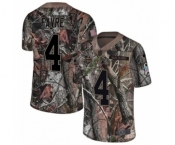 Men's Nike Minnesota Vikings #4 Brett Favre Camo Rush Realtree Limited NFL Jersey