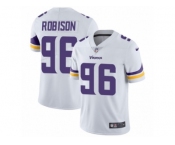 Men's Nike Minnesota Vikings #96 Brian Robison Vapor Untouchable Limited White NFL Jersey